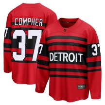 Detroit Red Wings Men's J.T. Compher Fanatics Branded Breakaway Red Special Edition 2.0 Jersey