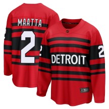 Detroit Red Wings Men's Olli Maatta Fanatics Branded Breakaway Red Special Edition 2.0 Jersey