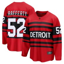 Detroit Red Wings Men's Brogan Rafferty Fanatics Branded Breakaway Red Special Edition 2.0 Jersey