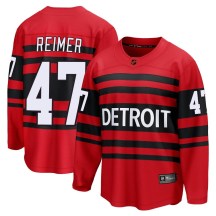 Detroit Red Wings Men's James Reimer Fanatics Branded Breakaway Red Special Edition 2.0 Jersey