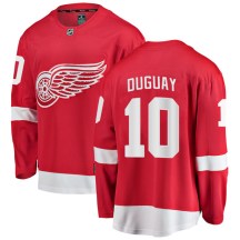 Detroit Red Wings Youth Ron Duguay Fanatics Branded Breakaway Red Home Jersey