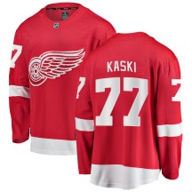 Detroit Red Wings Youth Oliwer Kaski Fanatics Branded Breakaway Red Home Jersey