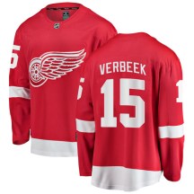 Detroit Red Wings Youth Pat Verbeek Fanatics Branded Breakaway Red Home Jersey