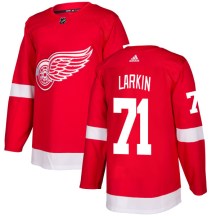 Detroit Red Wings Men's Dylan Larkin Adidas Authentic Red Jersey