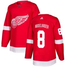 Detroit Red Wings Men's Justin Abdelkader Adidas Authentic Red Jersey
