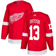 Detroit Red Wings Men's Pavel Datsyuk Adidas Authentic Red Jersey