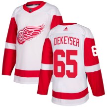 Detroit Red Wings Men's Danny DeKeyser Adidas Authentic White Jersey