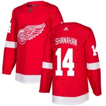 Detroit Red Wings Youth Brendan Shanahan Adidas Authentic Red Home Jersey